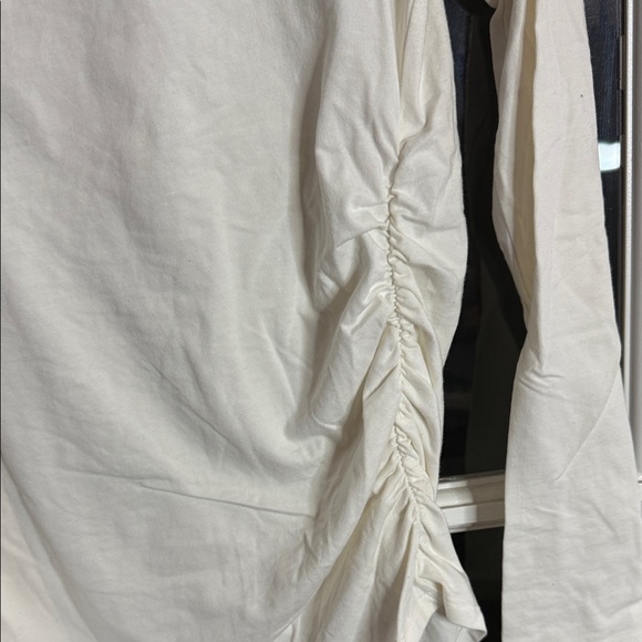 Isabel Maternity by Ingrid & Isabel Cream Long Sleeve Top - Picture 4 of 4